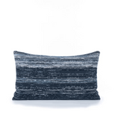 Elaine Smith Textured Indigo Deep Blue 12"x20" Decorative Pillow