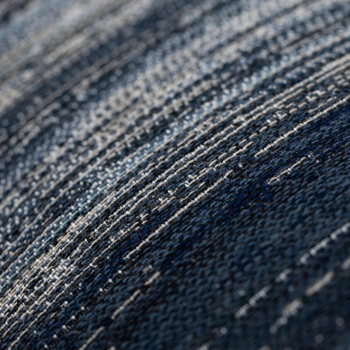 Elaine Smith Textured Indigo Deep Blue 12"x20" Decorative Pillow