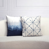 Elaine Smith Artful Midnight Blue 20"x20" Decorative Pillow