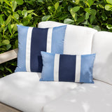 Elaine Smith Nevis Ocean Blue 20"x20" Decorative Pillow