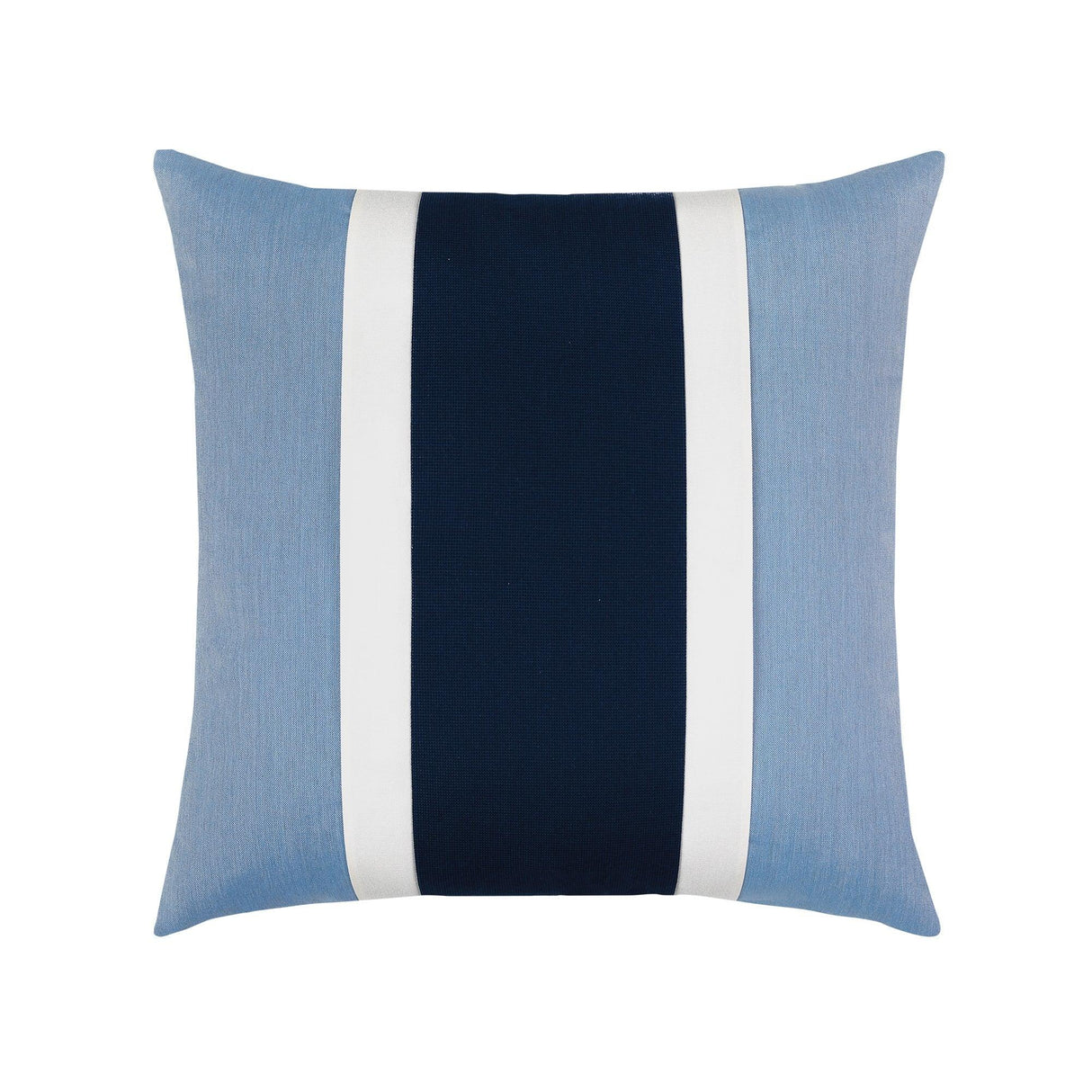 Elaine Smith Nevis Ocean Blue 20"x20" Decorative Pillow