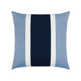 Elaine Smith Nevis Ocean Blue 20"x20" Decorative Pillow