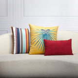 Elaine Smith Chameleon Lagoon Multi 22"x22" Decorative Pillow