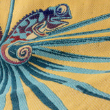 Elaine Smith Chameleon Lagoon Multi 22"x22" Decorative Pillow