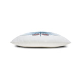 Elaine Smith Chameleon Capri Blue 22"x22" Decorative Pillow