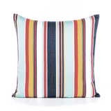 Elaine Smith Sicily Stripe Multi 20"x20" Decorative Pillow