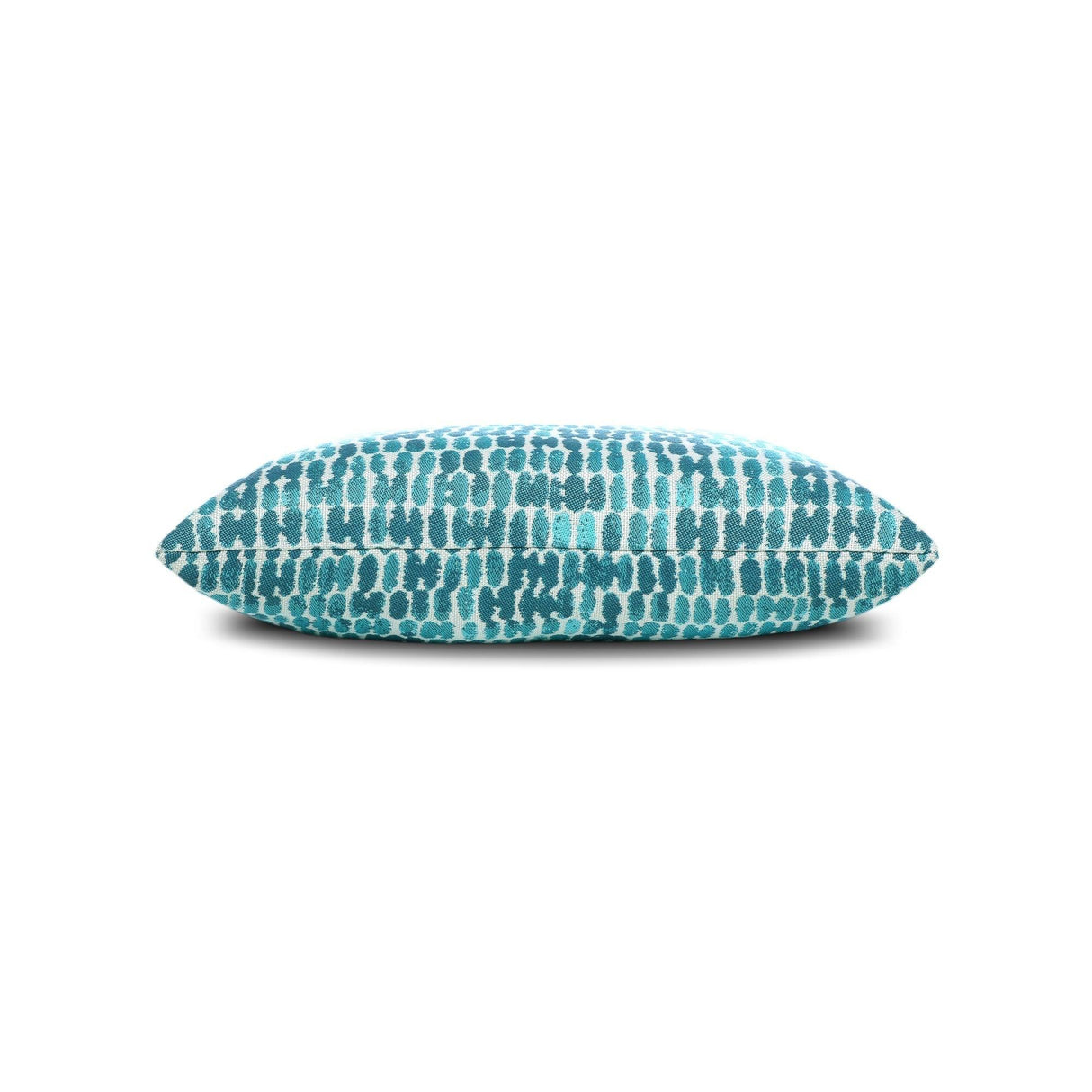 Elaine Smith Thumbprint Aruba Teal 20"x20" Decorative Pillow