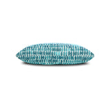 Elaine Smith Thumbprint Aruba Teal 20"x20" Decorative Pillow