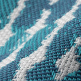 Elaine Smith Thumbprint Aruba Teal 20"x20" Decorative Pillow