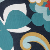 Elaine Smith Floral Impact Multi 22"x22" Decorative Pillow