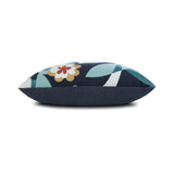 Elaine Smith Floral Impact Multi 22"x22" Decorative Pillow