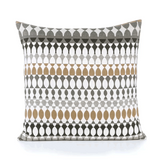 Elaine Smith Modern Oval Dune Multi 20"x20" Decorative Pillow