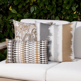Elaine Smith Modern Oval Dune Multi 12"x20" Decorative Pillow