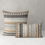 Elaine Smith Modern Oval Dune Multi 12"x20" Decorative Pillow