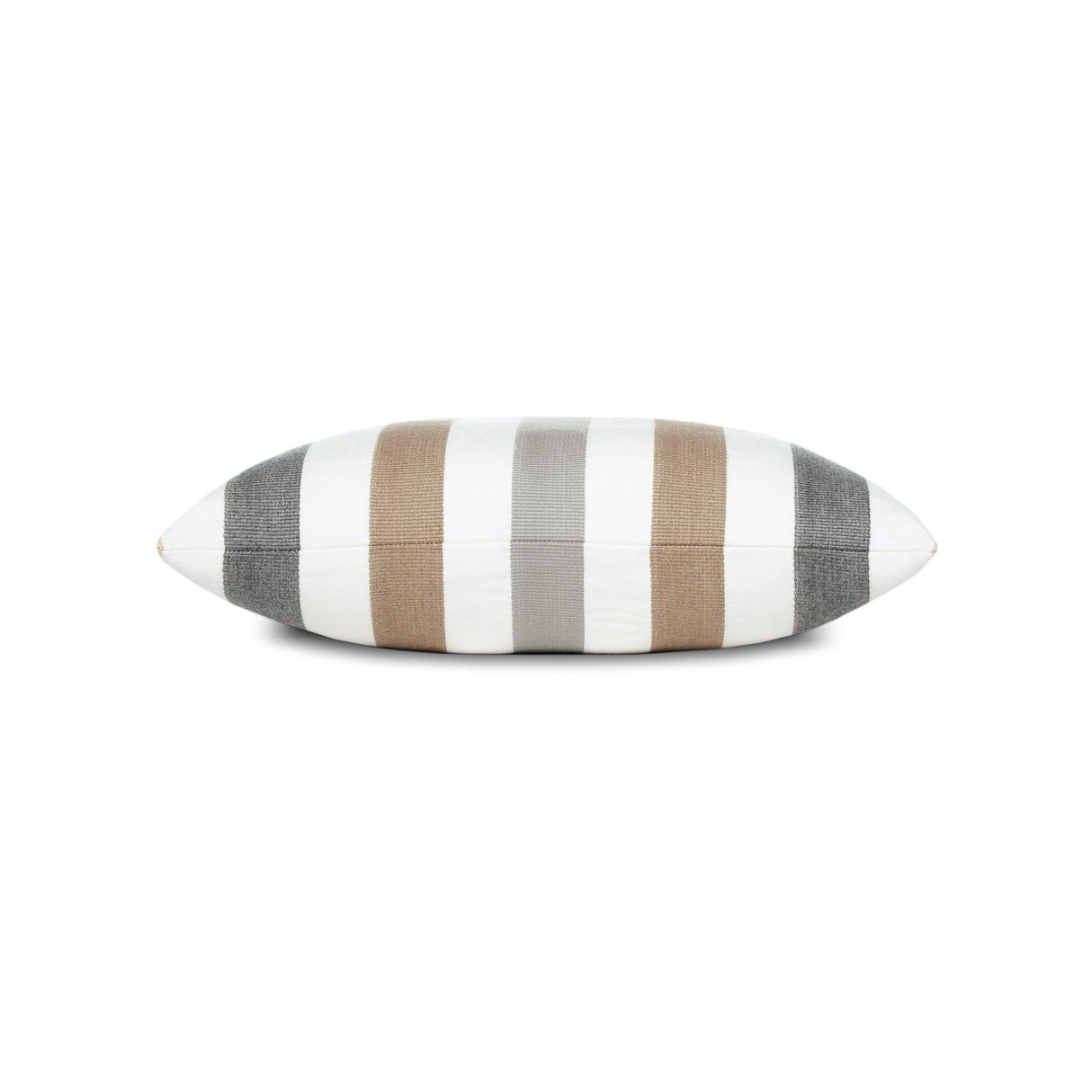 Elaine Smith Dune Stripe Gray 20"x20" Decorative Pillow