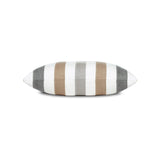 Elaine Smith Dune Stripe Gray 20"x20" Decorative Pillow