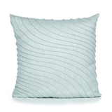 Elaine Smith Tidal Glacier Light Blue 20"x20" Decorative Pillow