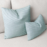 Elaine Smith Tidal Glacier Light Blue 12"x20" Decorative Pillow