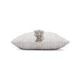 Elaine Smith Dressage Pebble Beige 20"x20" Decorative Pillow