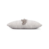 Elaine Smith Dressage Pebble Beige 12"x20" Decorative Pillow