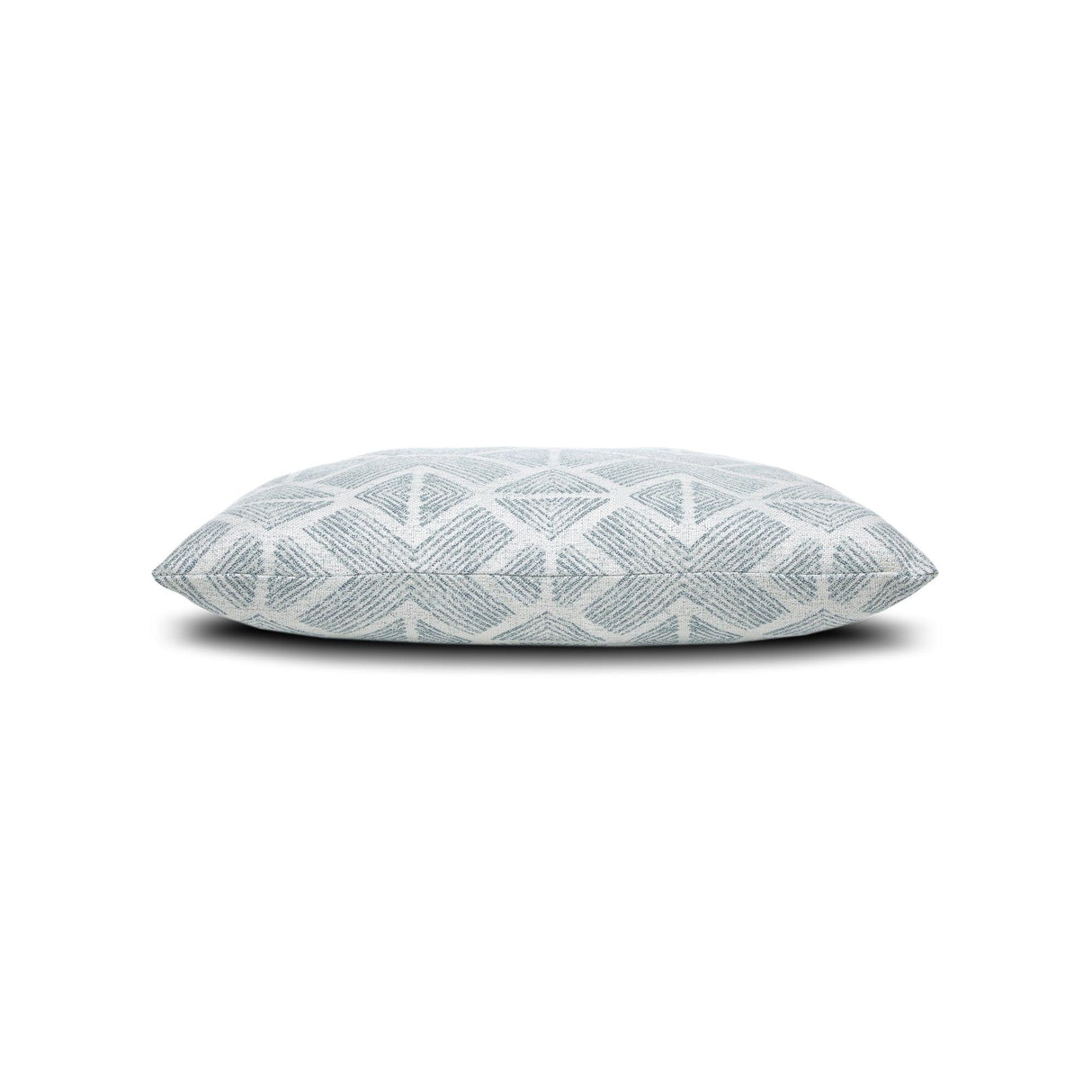 Elaine Smith Bakuba Stream Light Blue 20"x20" Decorative Pillow