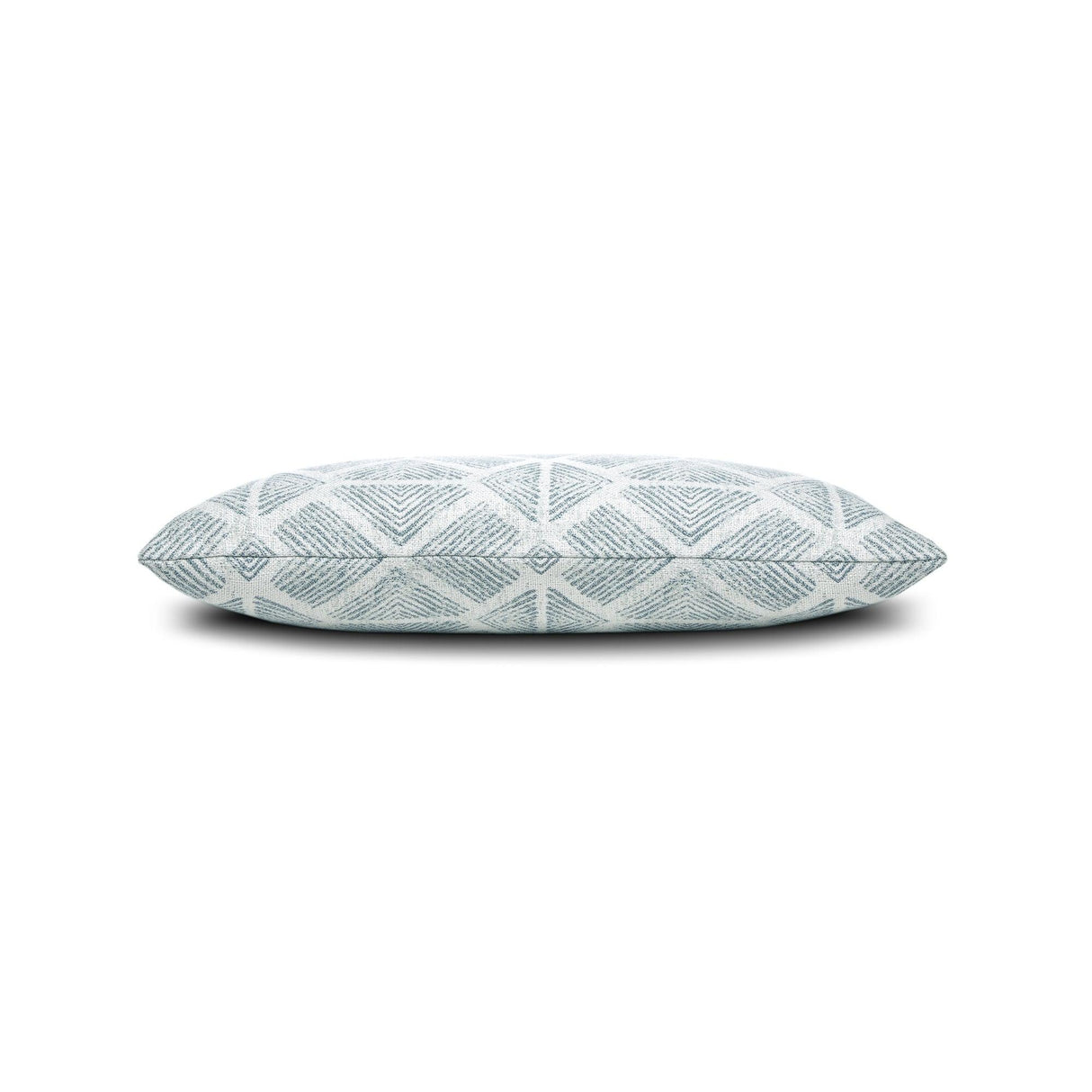 Elaine Smith Bakuba Stream Light Blue 12"x20" Decorative Pillow