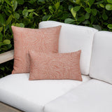 Elaine Smith Chari Spice Orange 20"x20" Decorative Pillow