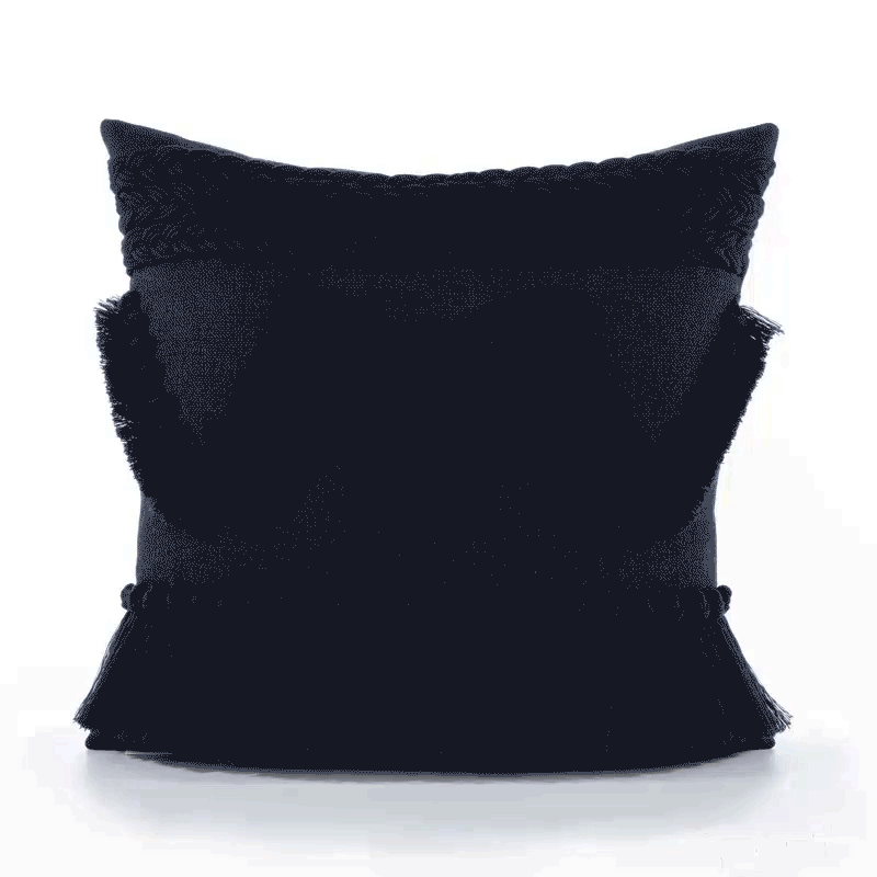 Elaine Smith Tavarua Indigo Deep Blue 20"x20" Decorative Pillow