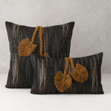 Elaine Smith Ingenuity Harvest Black 12"x20" Decorative Pillow