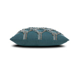 Elaine Smith Lagoon Rope Teal 20"x20" Decorative Pillow