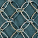Elaine Smith Lagoon Rope Teal 12"x20" Decorative Pillow