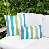 Elaine Smith Rhodes Stripe Multi 20"x20" Decorative Pillow