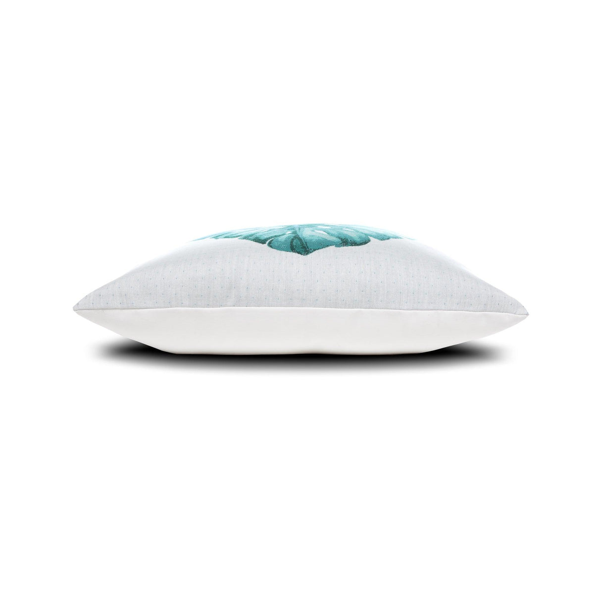 Elaine Smith Leaf Lagoon Teal 22"x22" Decorative Pillow