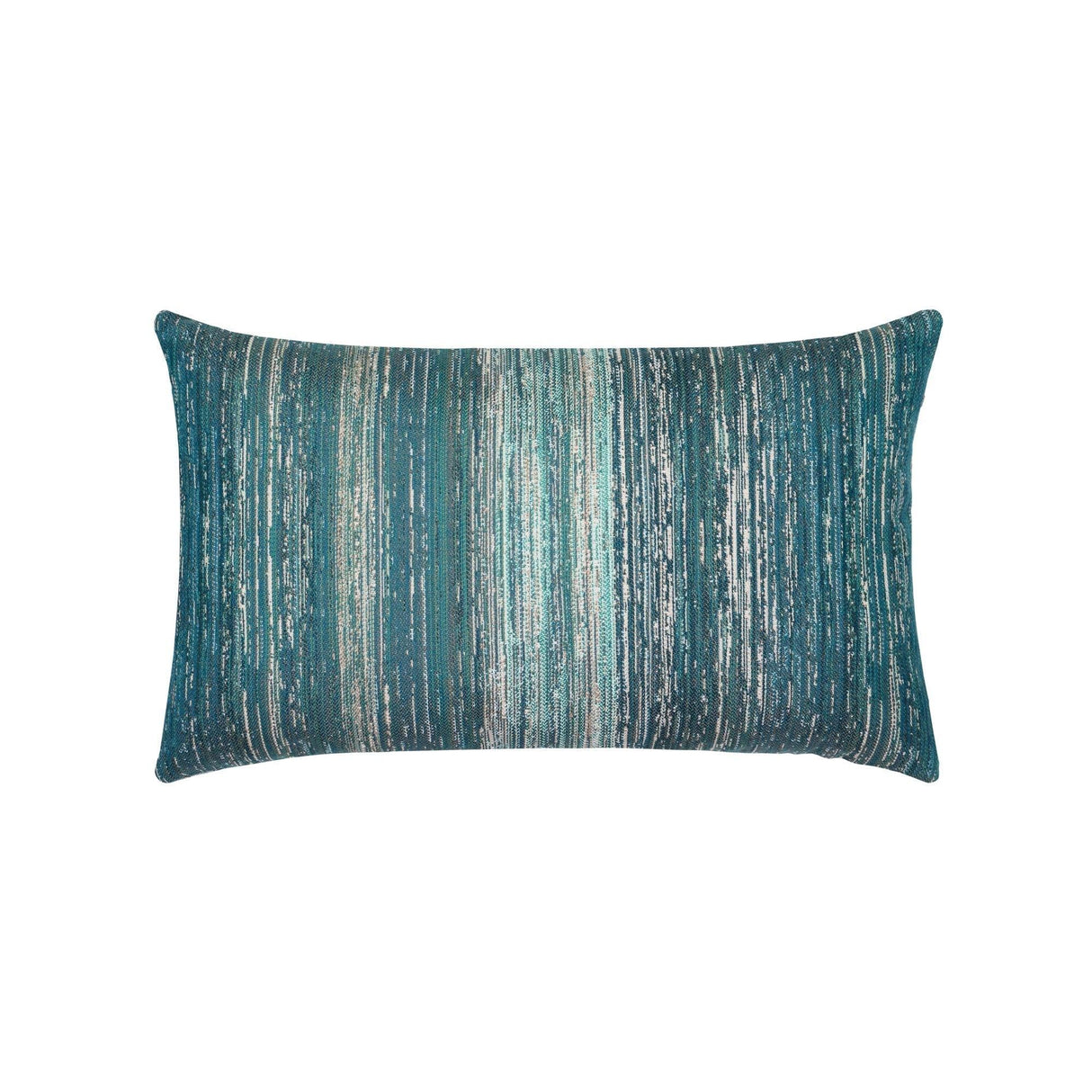Elaine Smith Textured Lagoon Teal 12"x20" Decorative Pillow