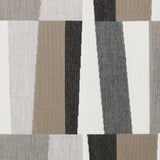 Elaine Smith Strata Grigio Gray 22"x22" Decorative Pillow