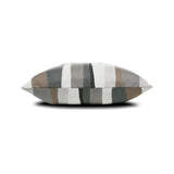 Elaine Smith Strata Grigio Gray 22"x22" Decorative Pillow