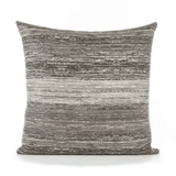 Elaine Smith Textured Grigio Gray 20"x20" Decorative Pillow