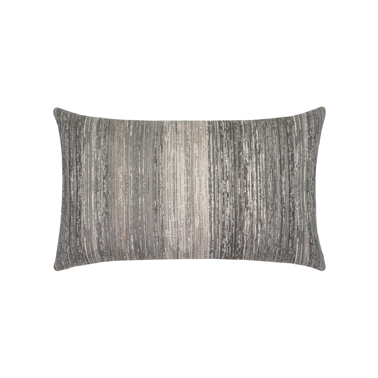 Elaine Smith Textured Grigio Gray 12"x20" Decorative Pillow