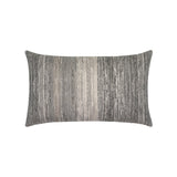 Elaine Smith Textured Grigio Gray 12"x20" Decorative Pillow