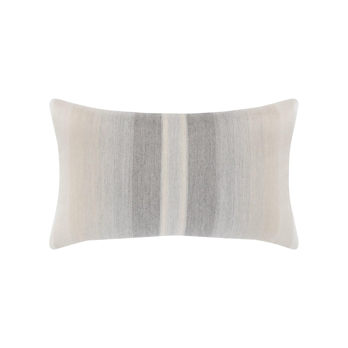Elaine Smith Ombre Grigio Gray 12"x20" Decorative Pillow