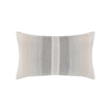 Elaine Smith Ombre Grigio Gray 12"x20" Decorative Pillow