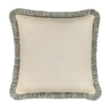 Elaine Smith Dragonfly Spa Light Blue 20"x20" Decorative Pillow