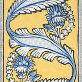 Schumacher Marielle Vine Yellow & Delft Fabric