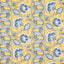 Schumacher Marielle Vine Yellow & Delft Fabric