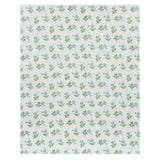 Schumacher Colline Leaf & Aqua Fabric
