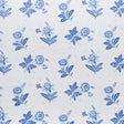 Schumacher Colline Porcelain Fabric
