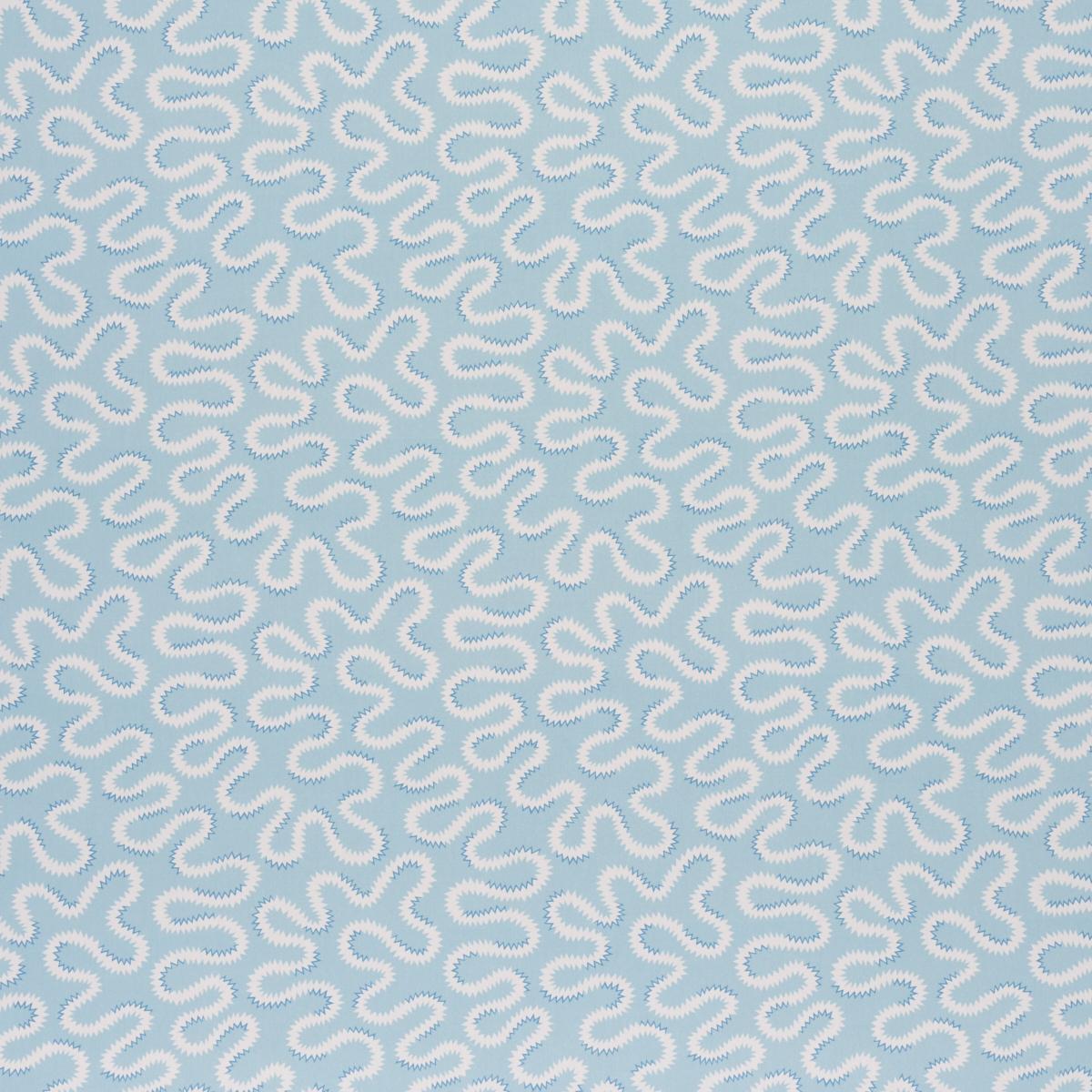 Schumacher Zoelie Aqua Fabric