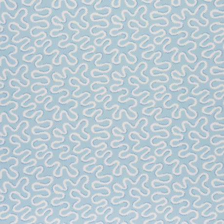 Schumacher Zoelie Aqua Fabric