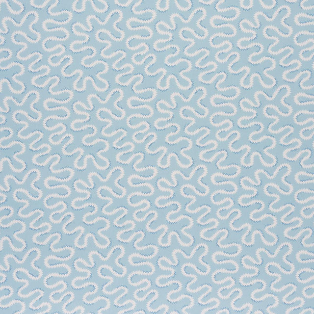 Schumacher Zoelie Aqua Fabric