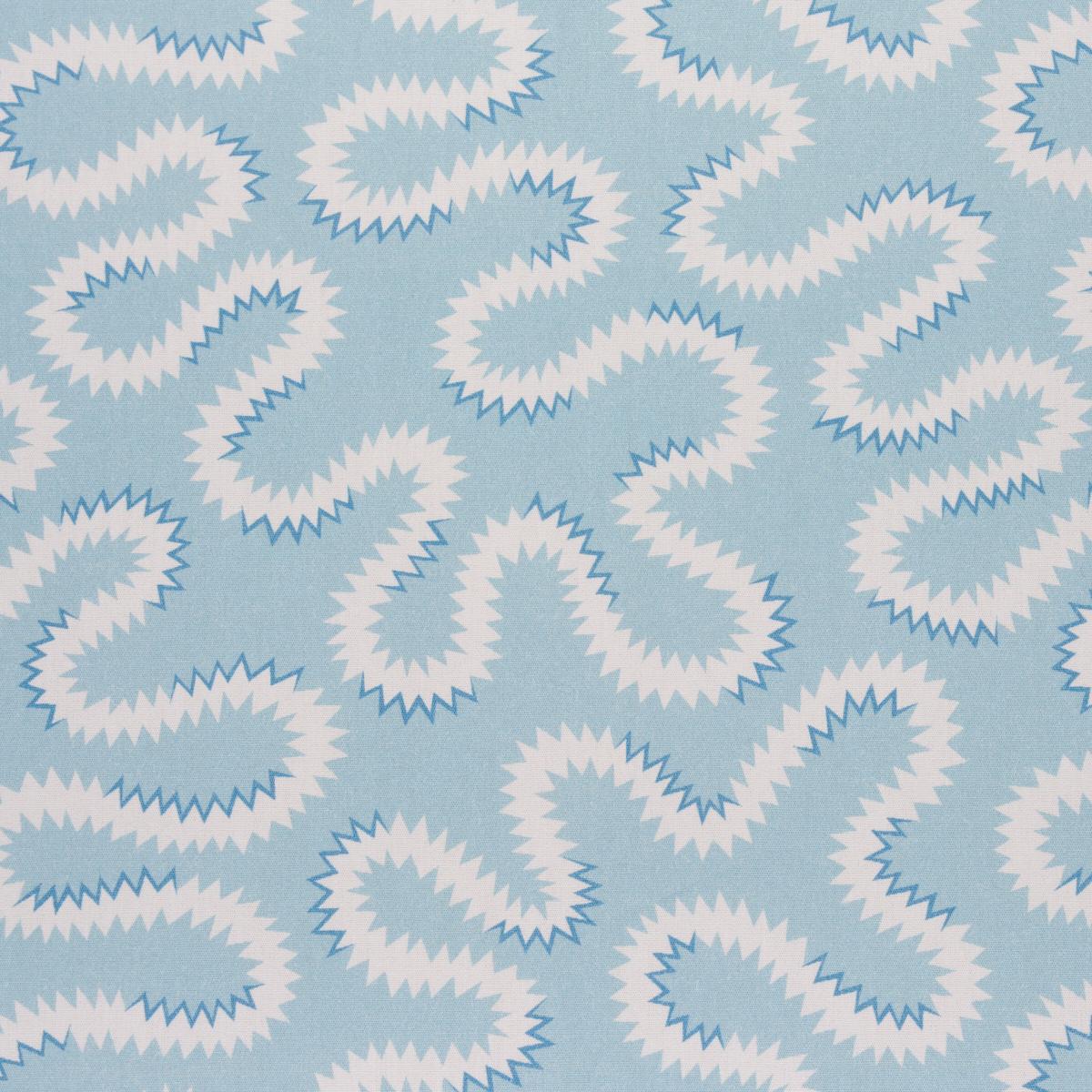 Schumacher Zoelie Aqua Fabric